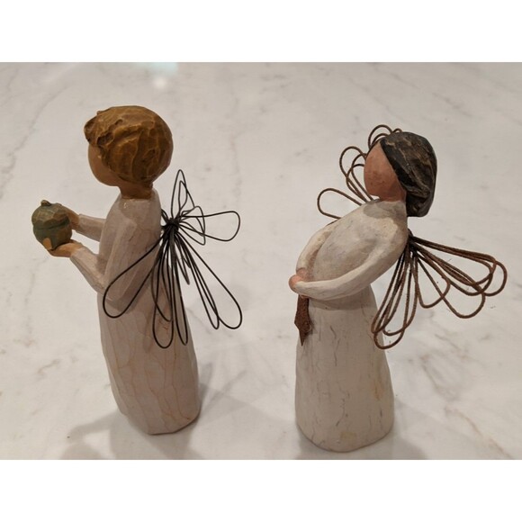 Willow Tree DEMDACO Lot of 2 Figures "Angel of Light" & "Angel of the Kitchen" - Picture 2 of 7